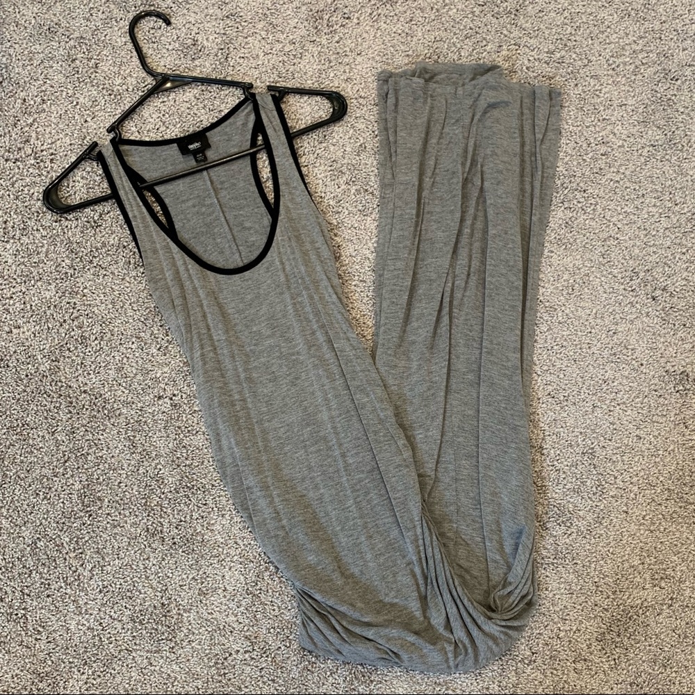 Grey Maxi Dress